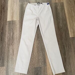 ROBELL Marie slip on trouser EUR 36 regular slim fit beige sand neutral